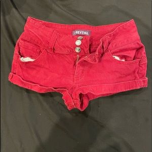 Red Shorts